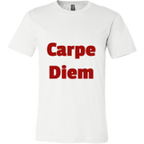 T-Shirts for Men: Carpe Diem (Red Text)